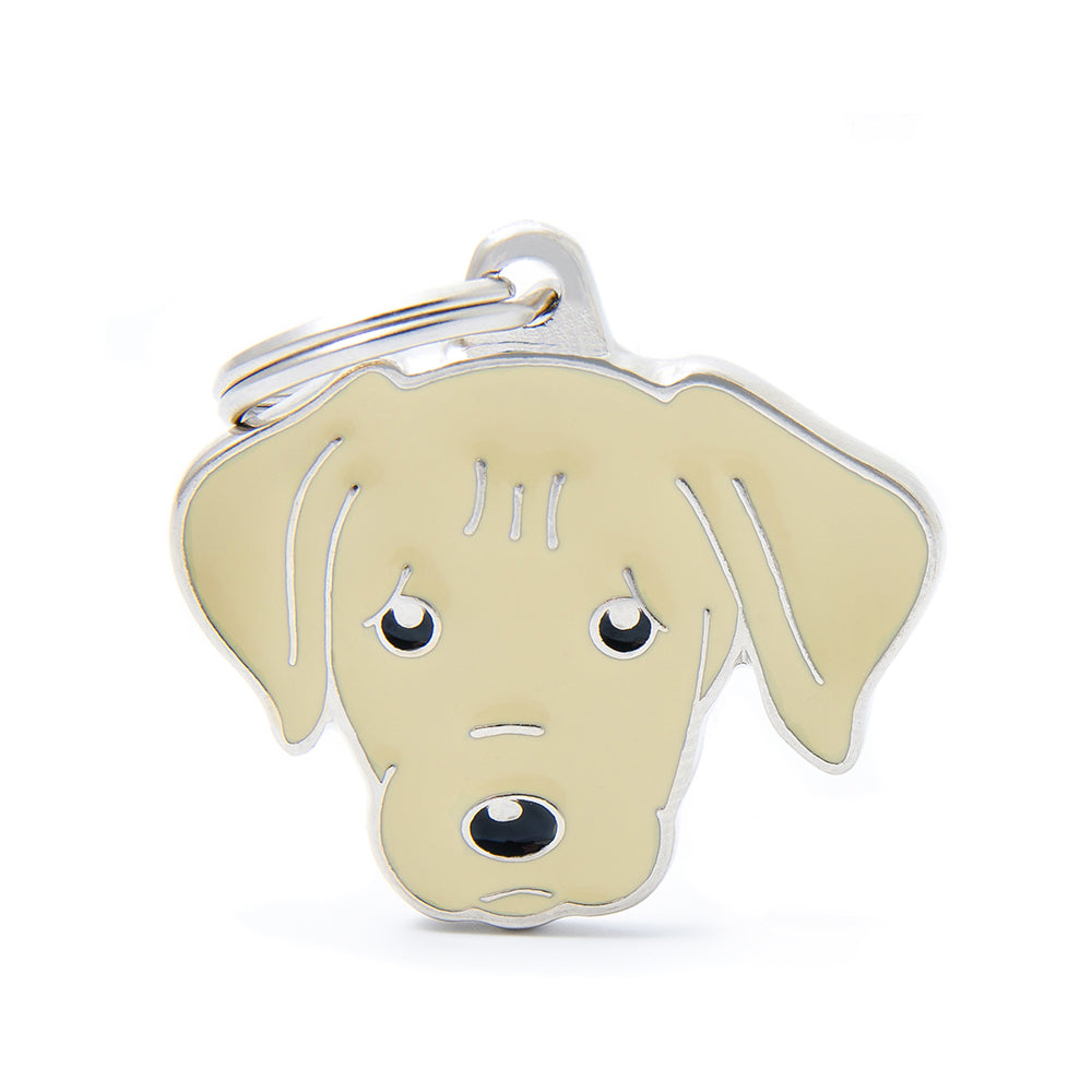 Medaglietta Cane Labrador Crema Medaglietta Cane Labrador Crema